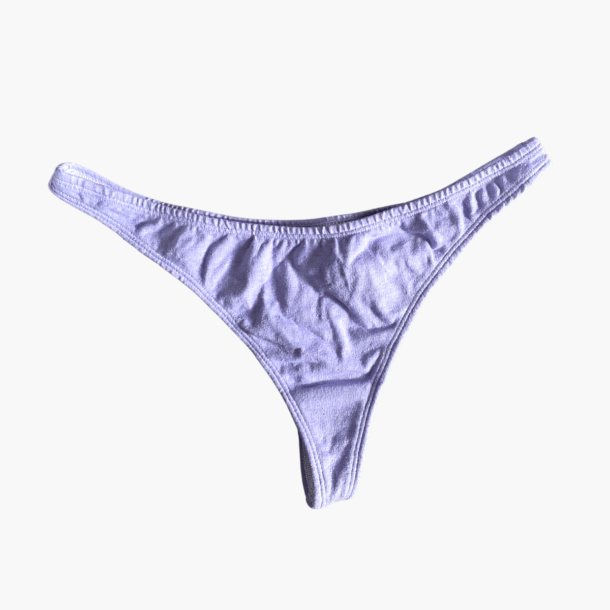 Organic Cotton G-String in Lilac